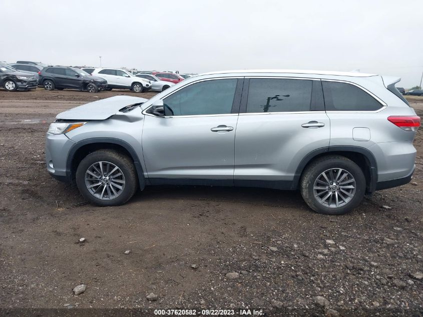 2019 TOYOTA HIGHLANDER SE/XLE - 5TDJZRFH7KS593058
