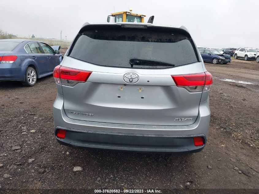 2019 TOYOTA HIGHLANDER SE/XLE - 5TDJZRFH7KS593058