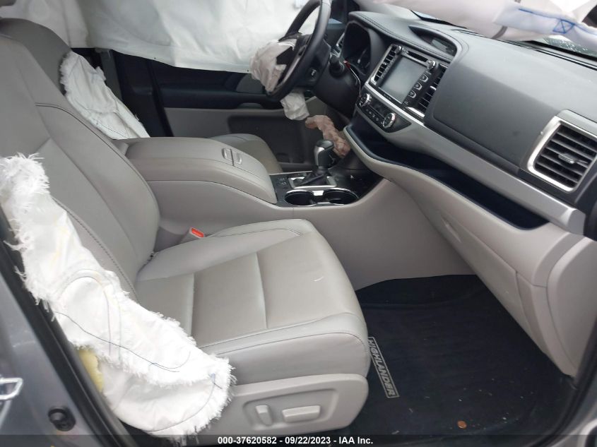 2019 TOYOTA HIGHLANDER SE/XLE - 5TDJZRFH7KS593058