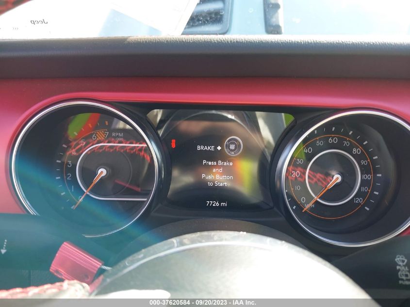 VIN 1C4HJXCGXPW638412 2023 JEEP WRANGLER RUBICON