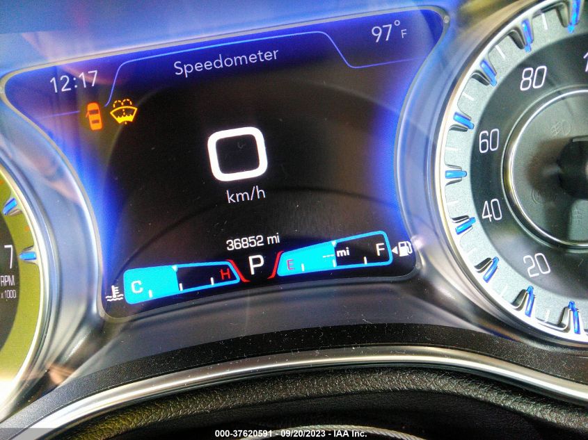 2019 CHRYSLER 300 LIMITED - 2C3CCAEGXKH722949