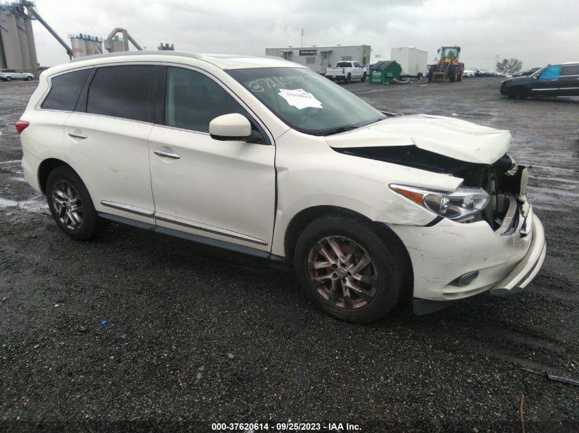 2013 INFINITI JX35 - 5N1AL0MM6DC322859