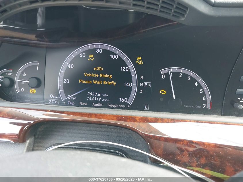 2013 MERCEDES-BENZ S-CLASS S 550 WDDNG9EB6DA516224