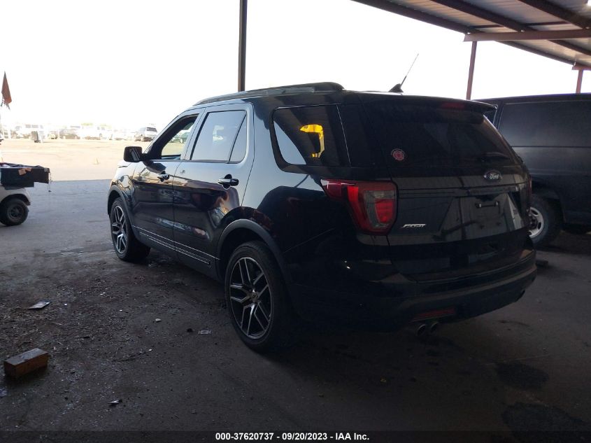 2018 FORD EXPLORER SPORT - 1FM5K8GTXJGB80039