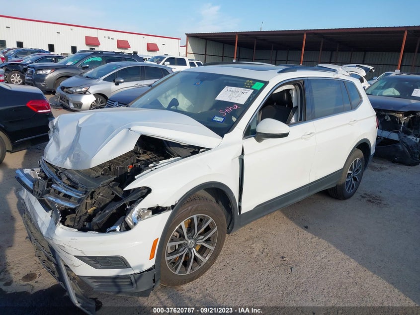 VIN 3VV3B7AX5KM019043 2019 VOLKSWAGEN TIGUAN SE/SEL/SEL R-LINE JET-BLA