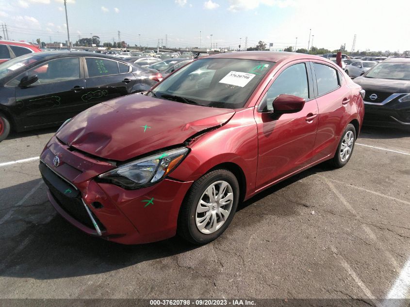 2019 TOYOTA YARIS SEDAN L/LE/XLE 3MYDLBYV4KY506364