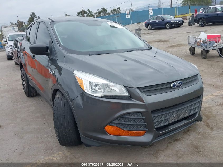 2016 FORD ESCAPE S - 1FMCU0F7XGUB60536