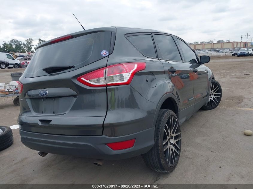 2016 FORD ESCAPE S - 1FMCU0F7XGUB60536