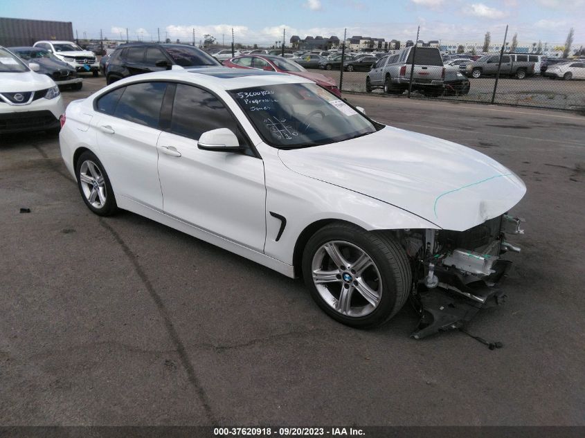 2015 BMW 428 GRAN COUPE WBA4A9C5XFGL86434