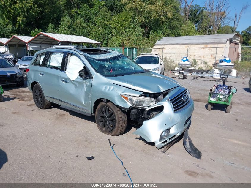 2013 INFINITI JX35 - 5N1AL0MN6DC323583