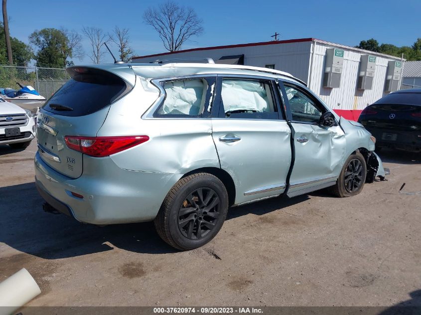 2013 INFINITI JX35 - 5N1AL0MN6DC323583