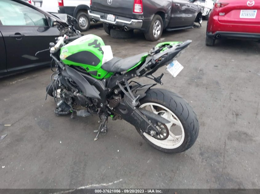 2012 KAWASAKI ZX600 R JKAZX4R10CA036771
