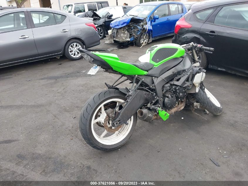 2012 KAWASAKI ZX600 R JKAZX4R10CA036771