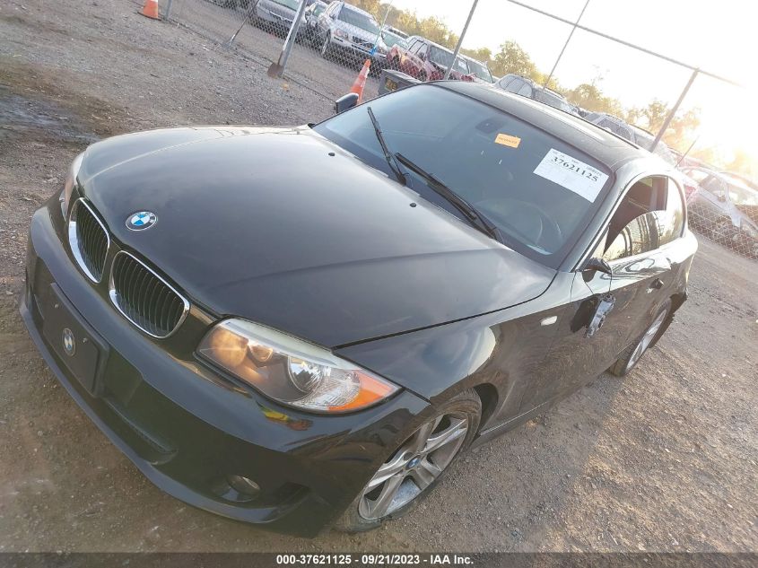 2013 BMW 1 SERIES 128I WBAUP9C55DVS95093