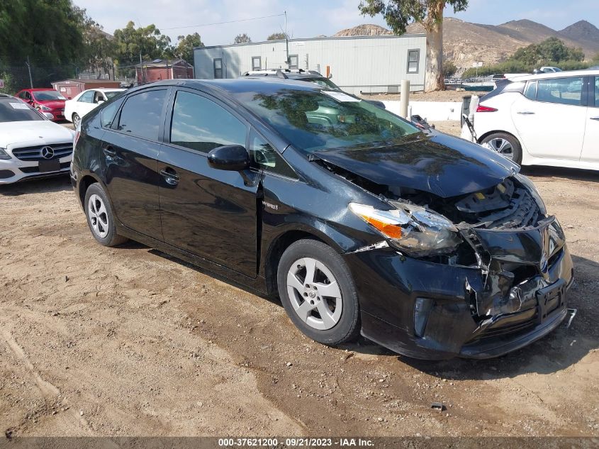 2013 TOYOTA PRIUS ONE/TWO/THREE/FOUR/FIVE - JTDKN3DU6D0355592