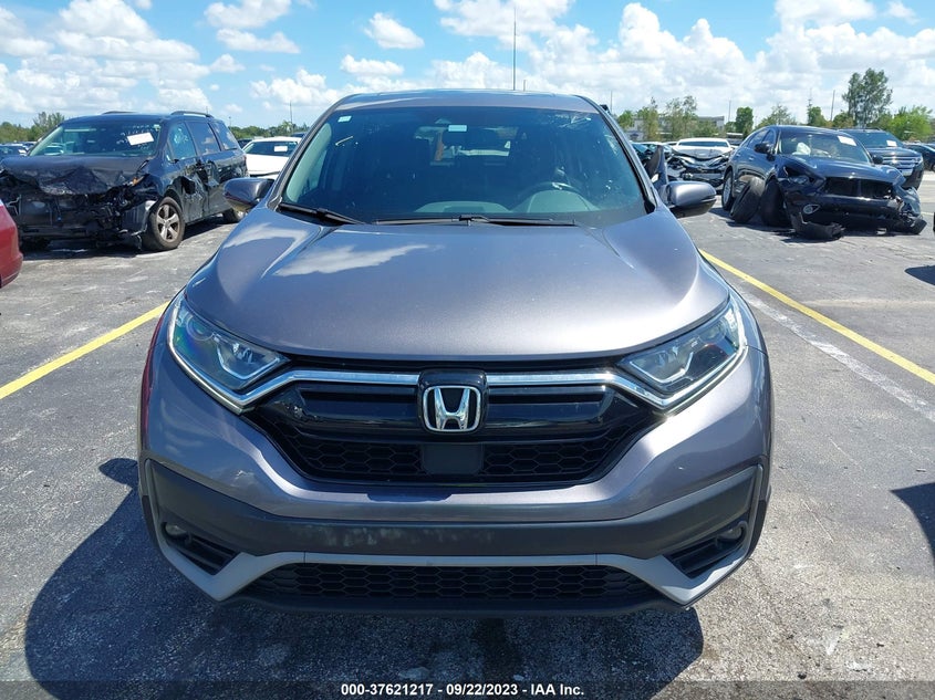 VIN 7FARW1H86ME000568 2021 HONDA CR-V EX-L