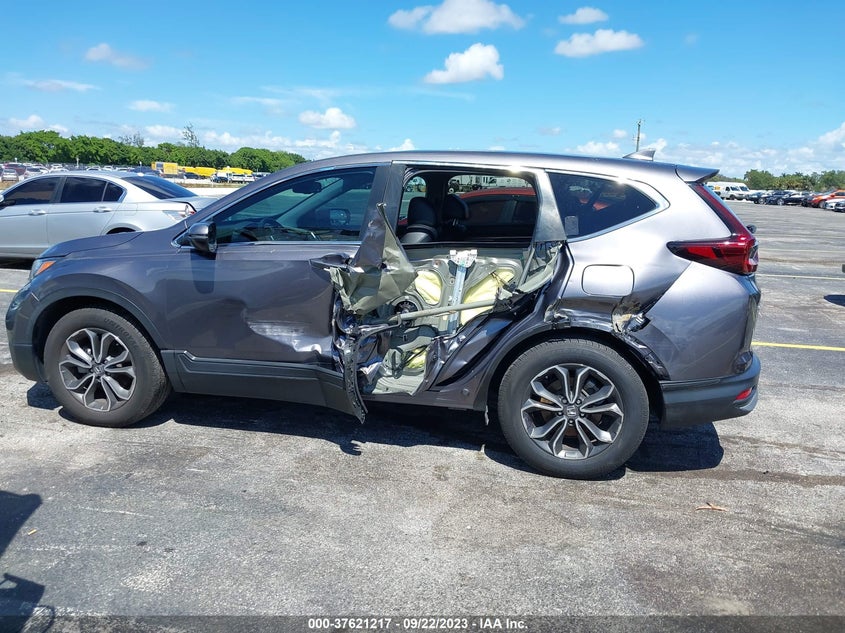 VIN 7FARW1H86ME000568 2021 HONDA CR-V EX-L