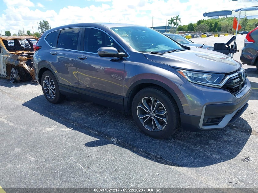 VIN 7FARW1H86ME000568 2021 HONDA CR-V EX-L