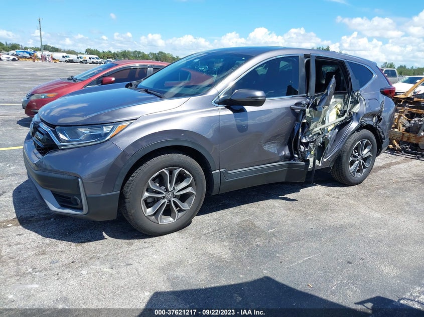 VIN 7FARW1H86ME000568 2021 HONDA CR-V EX-L