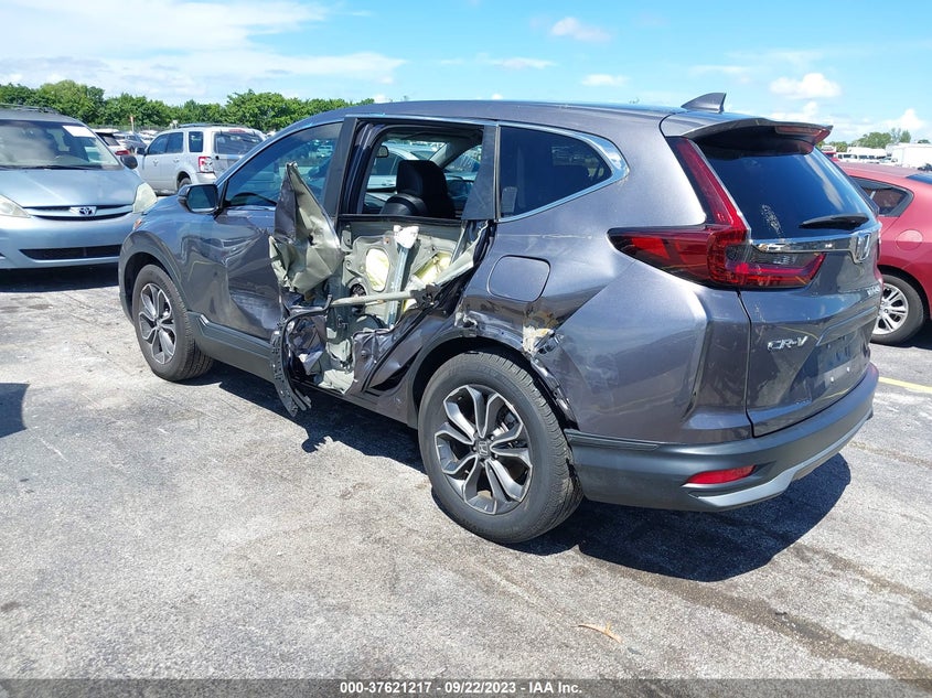 VIN 7FARW1H86ME000568 2021 HONDA CR-V EX-L