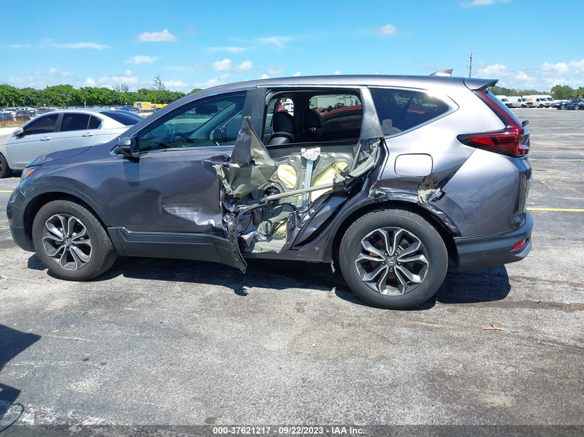 VIN 7FARW1H86ME000568 2021 HONDA CR-V EX-L