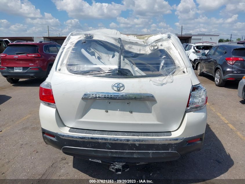 2013 TOYOTA HIGHLANDER PLUS/SE - 5TDZK3EH9DS093220