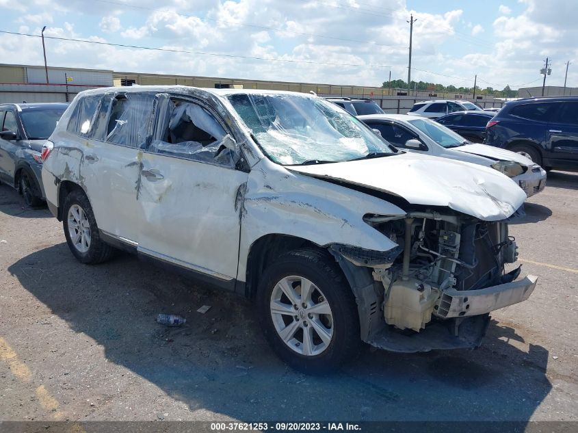 2013 TOYOTA HIGHLANDER PLUS/SE - 5TDZK3EH9DS093220