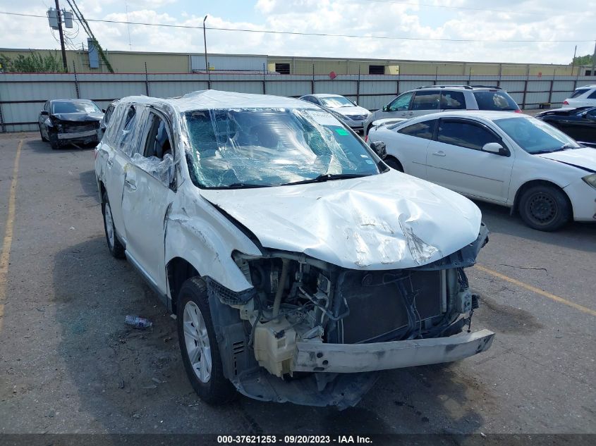 2013 TOYOTA HIGHLANDER PLUS/SE - 5TDZK3EH9DS093220