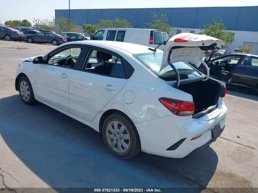 3KPA24AD4ME423362 Kia Rio S 3