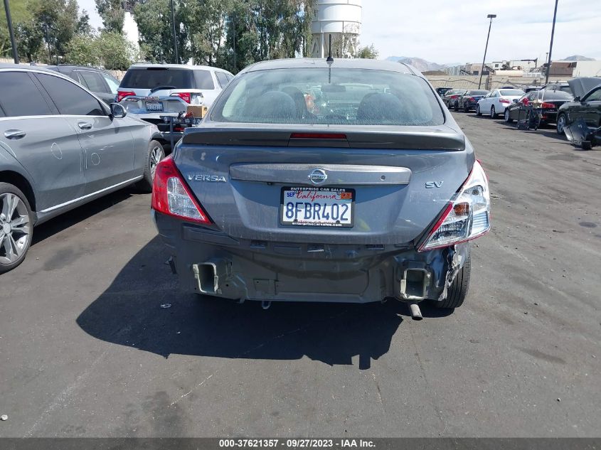 2019 NISSAN VERSA SEDAN SV 3N1CN7AP1KL802035