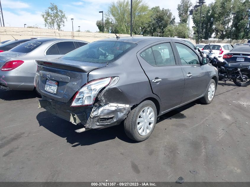 2019 NISSAN VERSA SEDAN SV 3N1CN7AP1KL802035