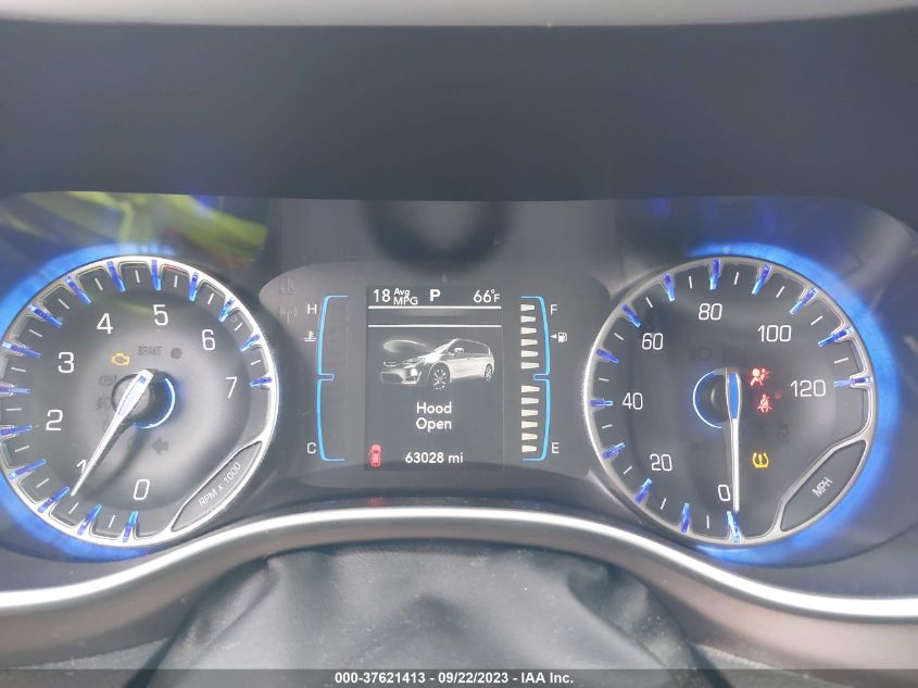 2017 CHRYSLER PACIFICA TOURING - 2C4RC1DG3HR722365