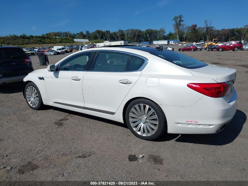 2015 KIA K900 PREMIUM KNALU4D4XF6026274