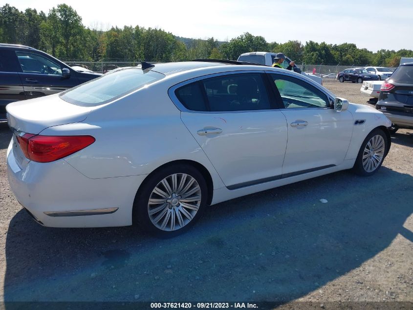 2015 KIA K900 PREMIUM KNALU4D4XF6026274