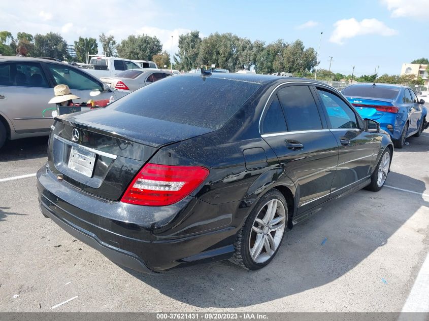 2013 MERCEDES-BENZ C-CLASS C 250 - WDDGF4HB8DR257943