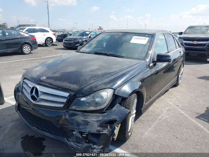 2013 MERCEDES-BENZ C-CLASS C 250 - WDDGF4HB8DR257943