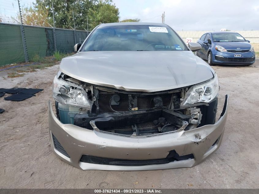 2013 TOYOTA CAMRY L/LE/SE/XLE - 4T4BF1FK4DR325515