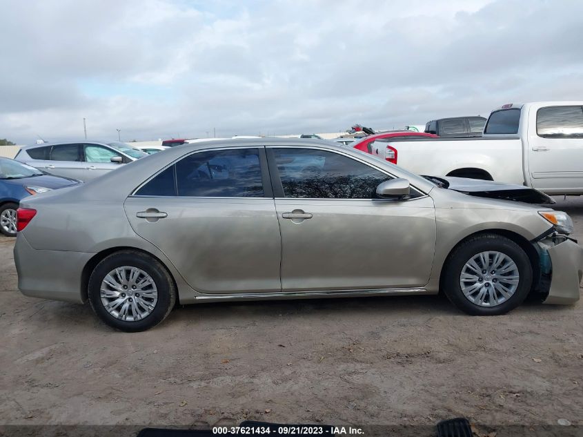 2013 TOYOTA CAMRY L/LE/SE/XLE - 4T4BF1FK4DR325515