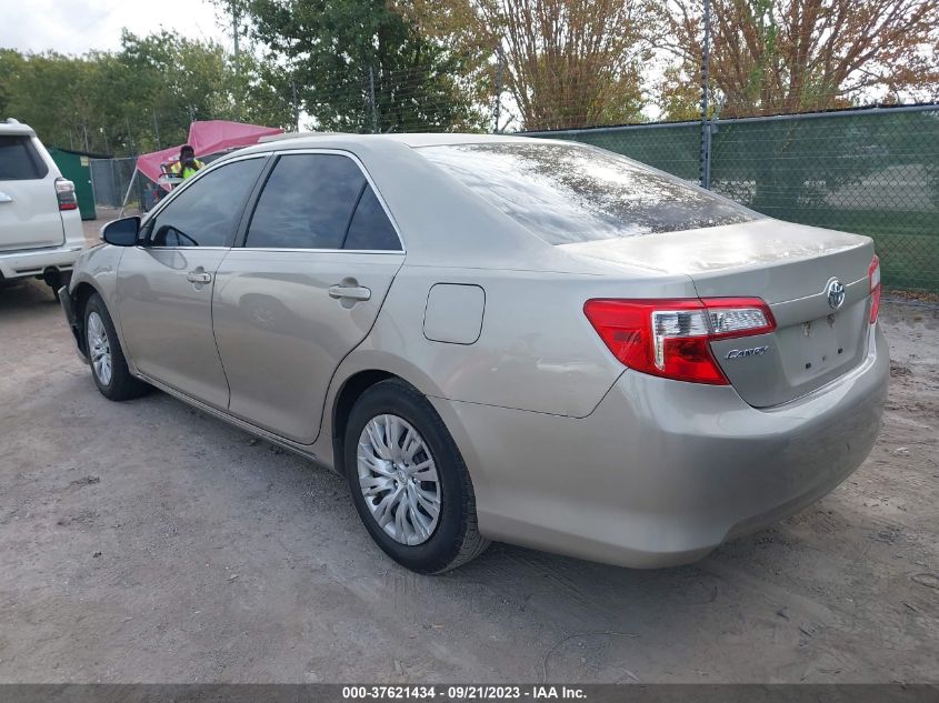 2013 TOYOTA CAMRY L/LE/SE/XLE - 4T4BF1FK4DR325515