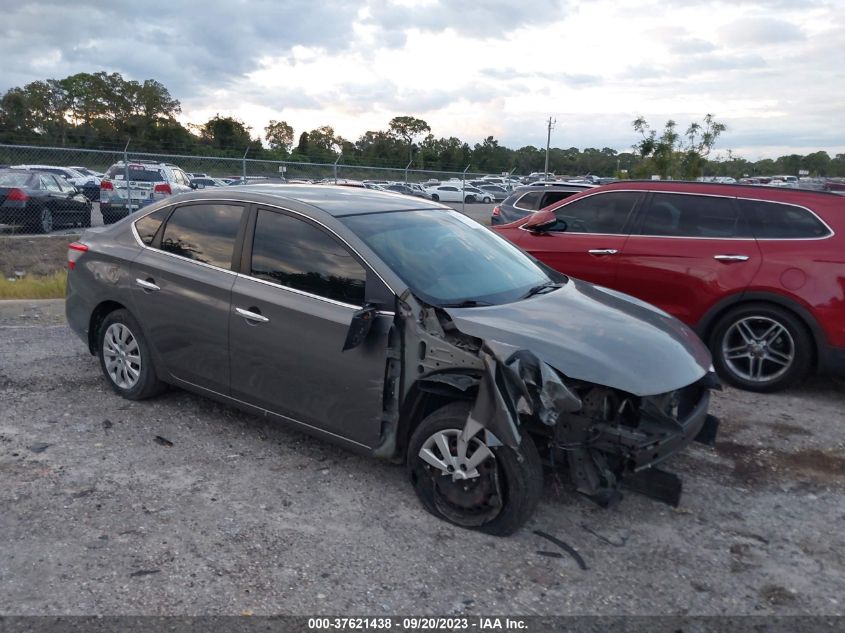 2015 NISSAN SENTRA S/SV/SR/SL - 3N1AB7AP1FY281889