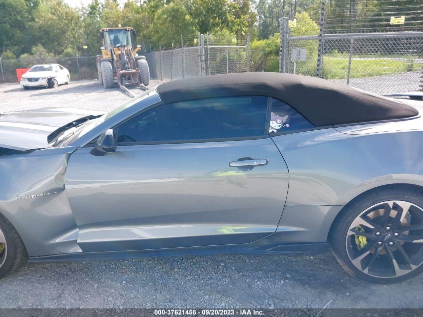 2021 CHEVROLET CAMARO SS - 1G1FH3D79M0140803
