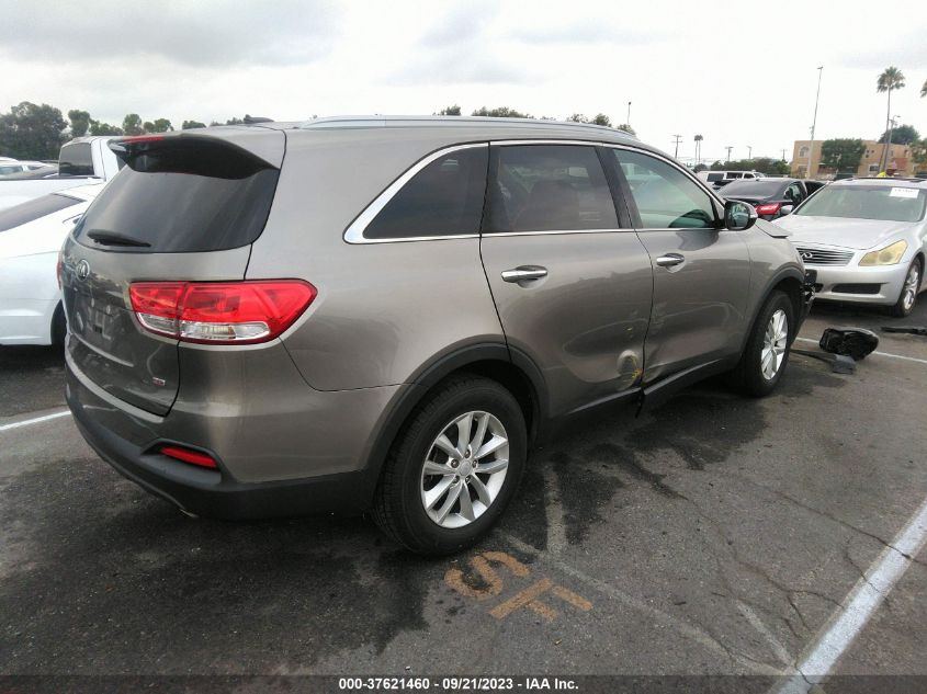 2017 KIA SORENTO LX - 5XYPG4A33HG284773