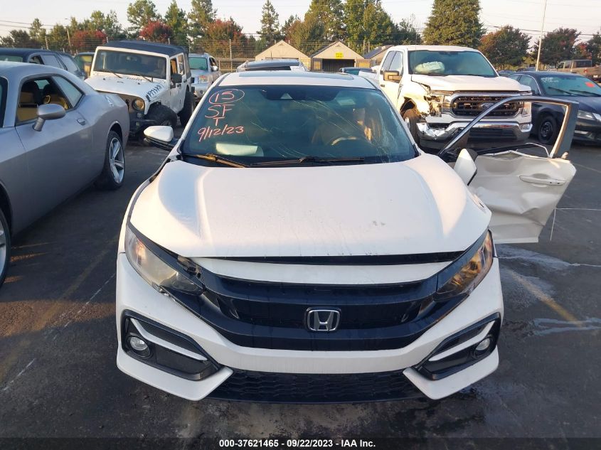 2021 HONDA CIVIC HATCHBACK EX SHHFK7H69MU229238