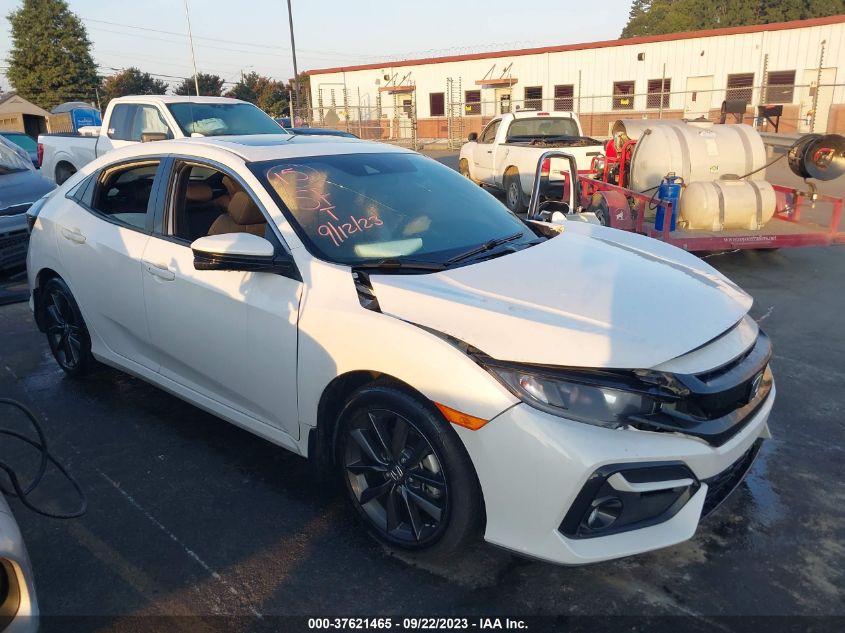 2021 HONDA CIVIC HATCHBACK EX SHHFK7H69MU229238