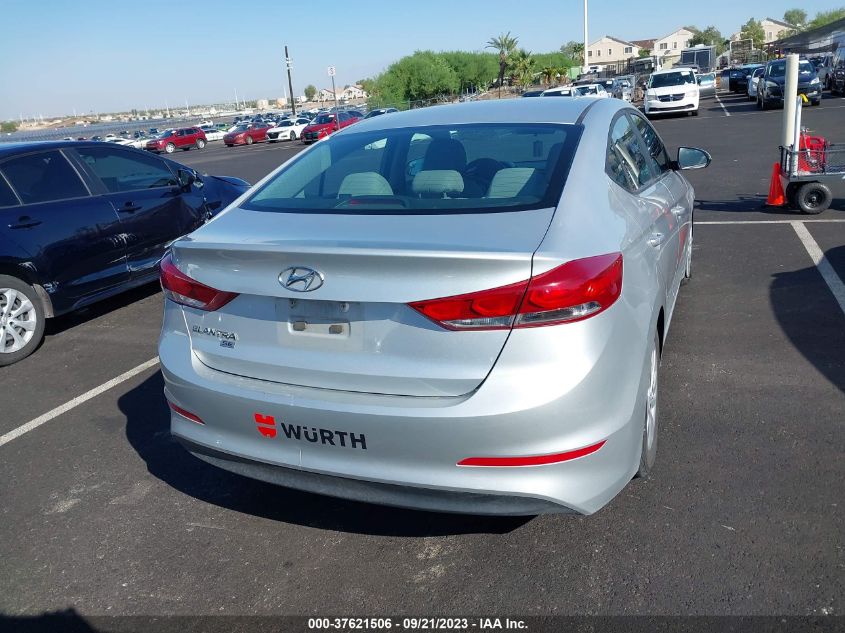 2018 HYUNDAI ELANTRA SE - 5NPD74LF7JH225394