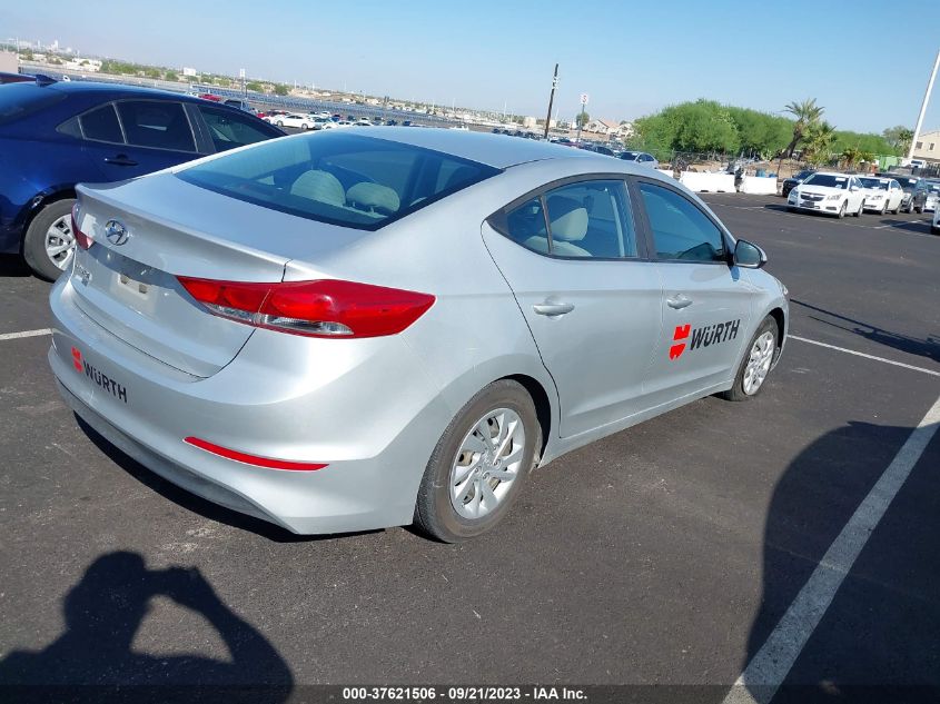 2018 HYUNDAI ELANTRA SE - 5NPD74LF7JH225394