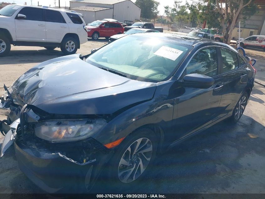 2018 HONDA CIVIC EX - 2HGFC2F76JH569726