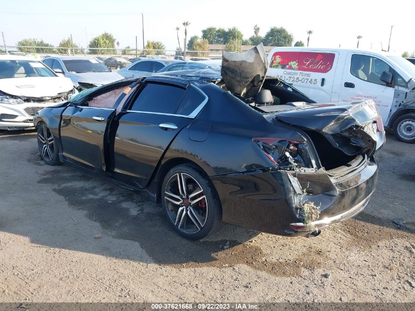 2017 HONDA ACCORD SEDAN SPORT - 1HGCR2F50HA189161