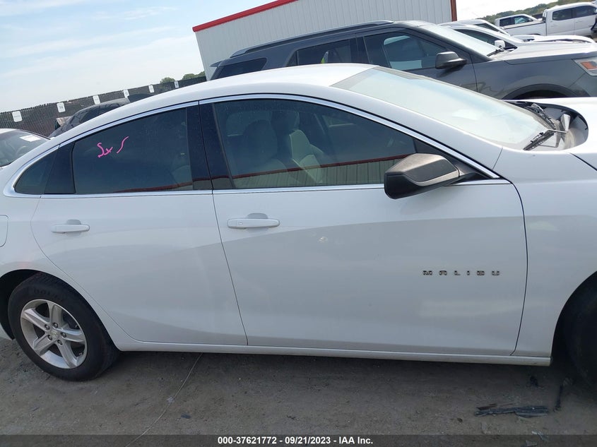 VIN 1G1ZB5ST3LF128216 2020 CHEVROLET MALIBU LS