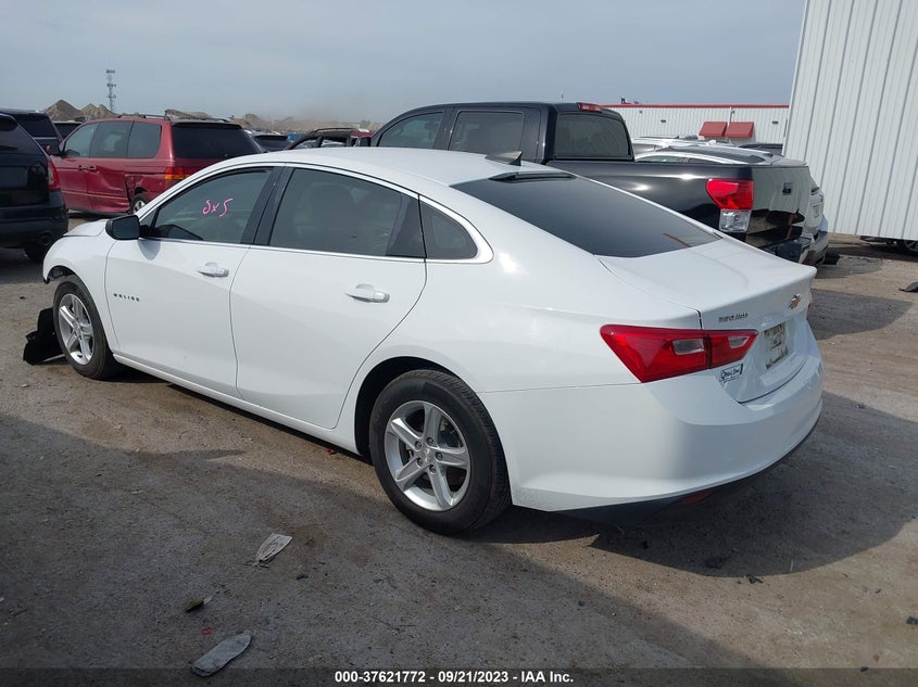 VIN 1G1ZB5ST3LF128216 2020 CHEVROLET MALIBU LS